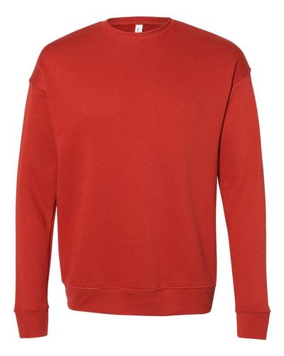 Sponge Fleece Drop Shoulder Crewneck Sweatshirt - 3945  image thumbnail