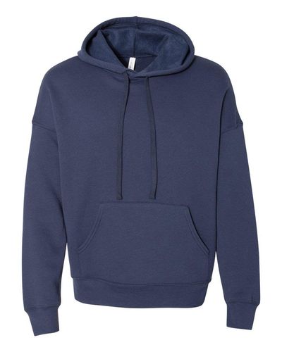 Sponge Fleece Drop Shoulder Hoodie - 3729   image thumbnail
