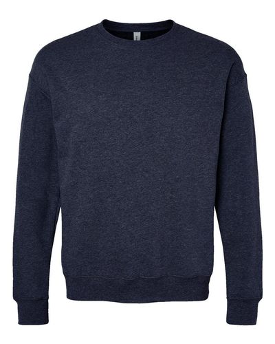 Sponge Fleece Drop Shoulder Crewneck Sweatshirt - 3945    image thumbnail