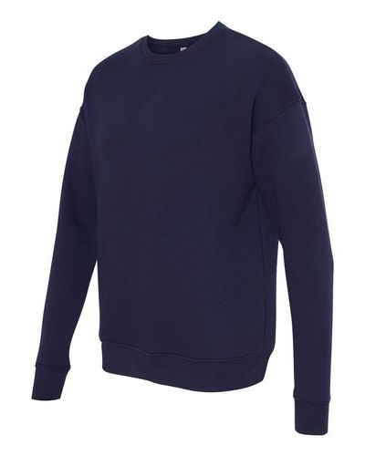 Sponge Fleece Drop Shoulder Crewneck Sweatshirt - 3945    image thumbnail
