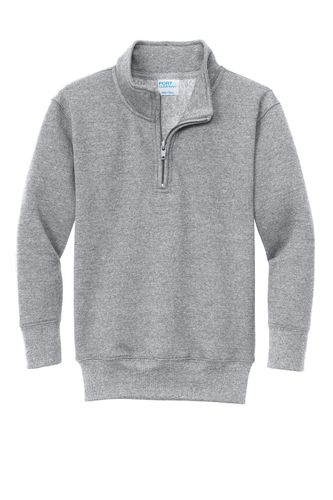 Port & Company Youth Core Fleece 1/4-Zip Pullover Sweatshirt PC78YQ  image thumbnail