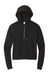Image of District Women's Perfect Tri Fleece 1/2-Zip Pullover DT1311 
