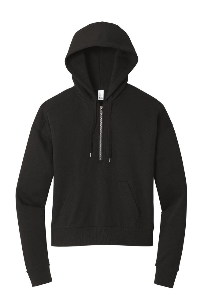 District Women's Perfect Tri Fleece 1/2-Zip Pullover DT1311  primary image