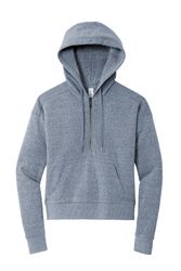 Image of District Women's Perfect Tri Fleece 1/2-Zip Pullover DT1311 