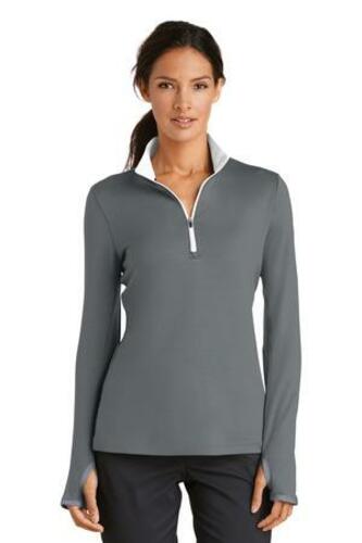 Nike Golf Ladies Dri-FIT Stretch 1/2-Zip Cover-Up. 779796 image thumbnail
