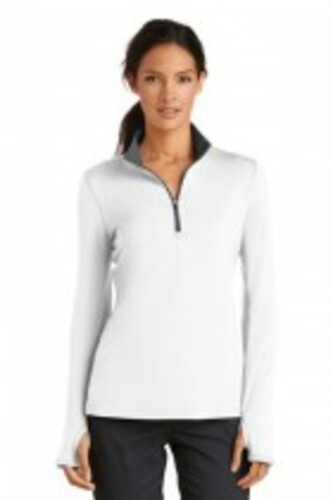 Nike Golf Ladies Dri-FIT Stretch 1/2-Zip Cover-Up. 779796  image thumbnail