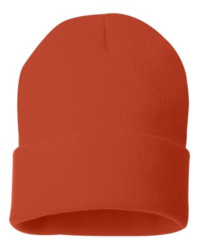 12" Solid Cuffed Beanie - SP12  image thumbnail