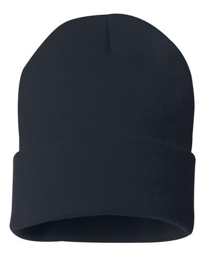 12" Solid Cuffed Beanie - SP12  image thumbnail