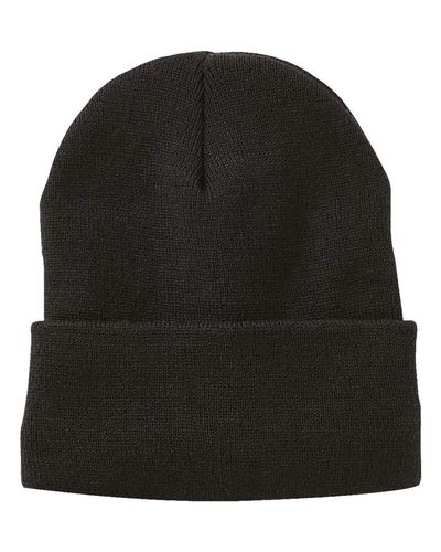 12" Sherpa Lined Cuffed Beanie - SP12SL image thumbnail