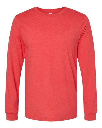 Heather CVC Long Sleeve Tee - 3501CVC  image thumbnail