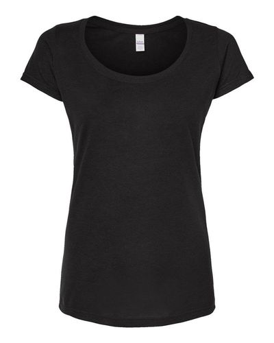 Women's Poly-Rich Scoop Neck T-Shirt - 243 image thumbnail