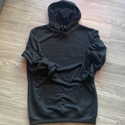Image of EMBOSSED HOODED SWEATSHIRT ADULT SIZES
