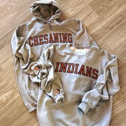 Image of Glitter & Embroidery Applique Sweatshirt - ADULT SIZES