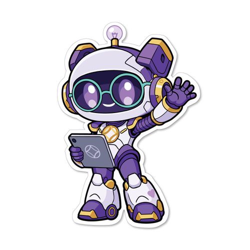 "Violet, Your KDP AI Assistant" Sticker image thumbnail