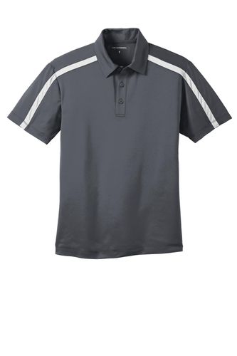 Port Authority Silk Touch Performance Colorblock Stripe Polo. K547 image thumbnail