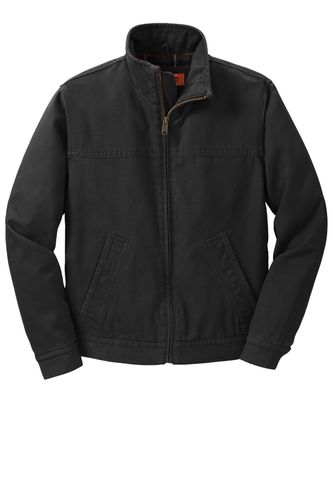 CornerStone Washed Duck Cloth Flannel-Lined Work Jacket. CSJ40 image thumbnail