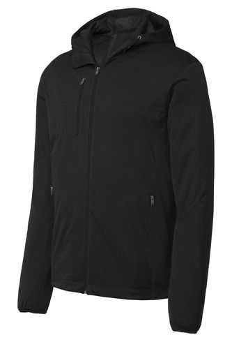 Port Authority Active Hooded Soft Shell Jacket. J719 image thumbnail