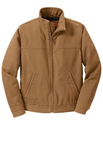 CornerStone Washed Duck Cloth Flannel-Lined Work Jacket. CSJ40 image thumbnail