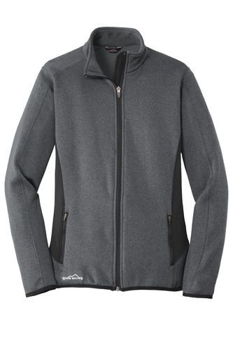 Eddie Bauer Women's Full-Zip Heather Stretch Fleece Jacket. EB239 image thumbnail