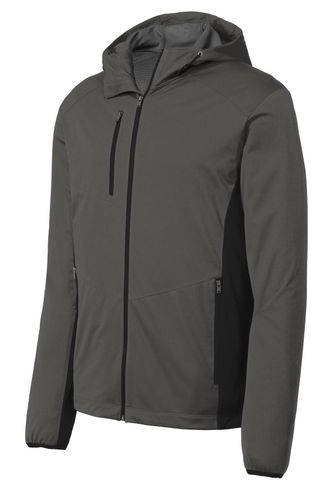 Port Authority Active Hooded Soft Shell Jacket. J719 image thumbnail
