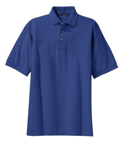 Port Authority Tall Heavyweight Cotton Pique Polo. TLK420 image thumbnail