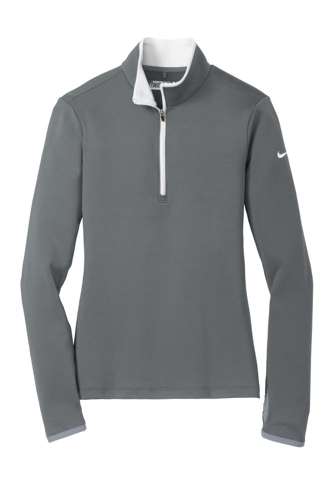Nike Ladies Dri-FIT Stretch 1/2-Zip Cover-Up. 779796 primary image