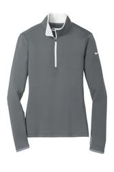 Image of Nike Ladies Dri-FIT Stretch 1/2-Zip Cover-Up. 779796