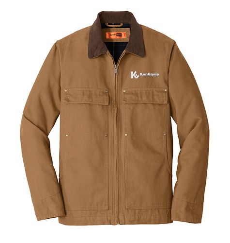 CornerStone Washed Duck Cloth Chore Coat. CSJ50 image thumbnail