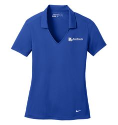 Image of Nike Ladies Dri-FIT Vertical Mesh Polo. 637165