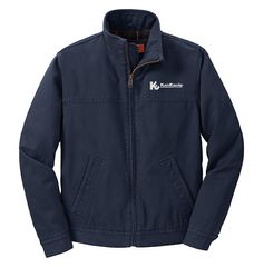 Image of CornerStone Washed Duck Cloth Flannel-Lined Work Jacket. CSJ40