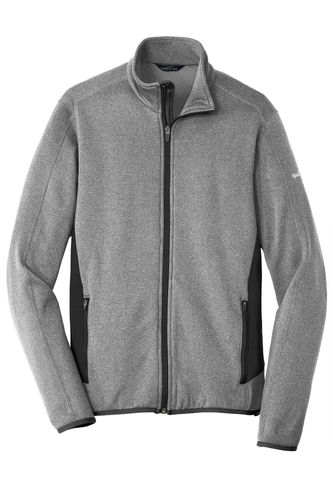 Eddie Bauer Full-Zip Heather Stretch Fleece Jacket. EB238 image thumbnail