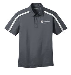 Image of Port Authority Silk Touch Performance Colorblock Stripe Polo. K547