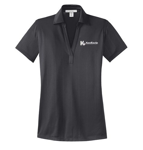 Port Authority Ladies Performance Fine Jacquard Polo. L528 image thumbnail