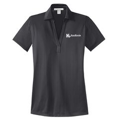 Image of Port Authority Ladies Performance Fine Jacquard Polo. L528