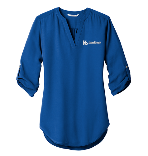Port Authority Ladies 3/4-Sleeve Tunic Blouse. LW701 image thumbnail
