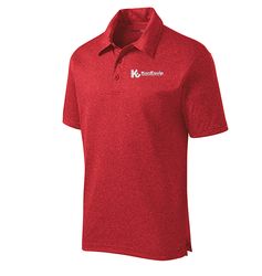Image of Sport-Tek Heather Contender Polo. ST660