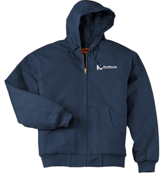 Image of CornerStone Tall Duck Cloth Hooded Work Jacket. TLJ763H