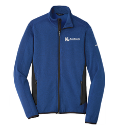 Image of Eddie Bauer Full-Zip Heather Stretch Fleece Jacket. EB238