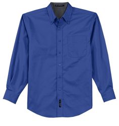 Image of Port Authority Tall Long Sleeve Easy Care Shirt. TLS608