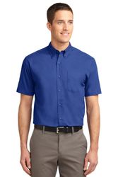 Image of Port Authority Tall Short Sleeve Easy Care Shirt. TLS508