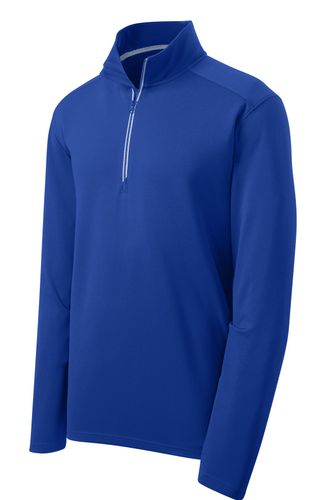 Sport-Tek Sport-Wick Textured 1/4-Zip Pullover. ST860 image thumbnail