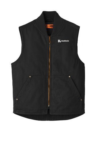 CornerStone Washed Duck Cloth Vest. CSV40 image thumbnail