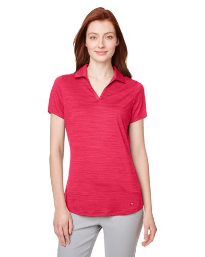 Ladies' Cloudspun Free V-Neck Polo image thumbnail