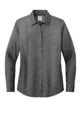 Image of Brooks Brothers Women's Wrinkle-Free Stretch Pinpoint Shirt BB18001