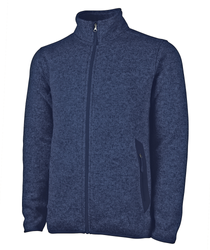 Image of Men's Heathered Fleece Jacket