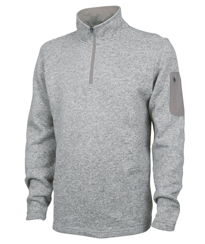 Men's Heathered Fleece Pullover image thumbnail