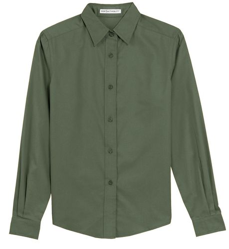 Port Authority Ladies Long Sleeve Easy Care Shirt. L608 image thumbnail