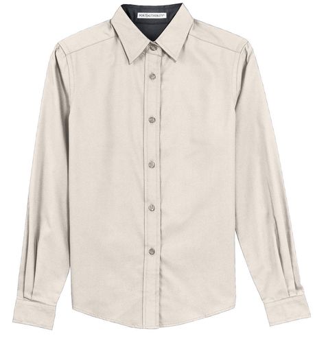 Port Authority Ladies Long Sleeve Easy Care Shirt. L608 image thumbnail