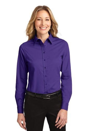Port Authority Ladies Long Sleeve Easy Care Shirt. L608 image thumbnail