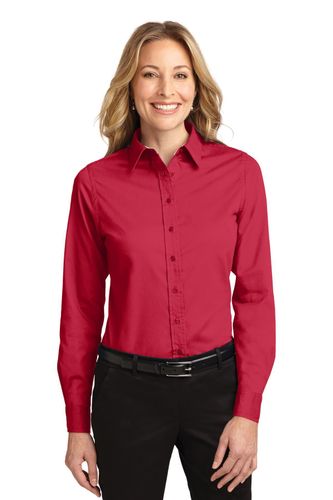 Port Authority Ladies Long Sleeve Easy Care Shirt. L608 image thumbnail